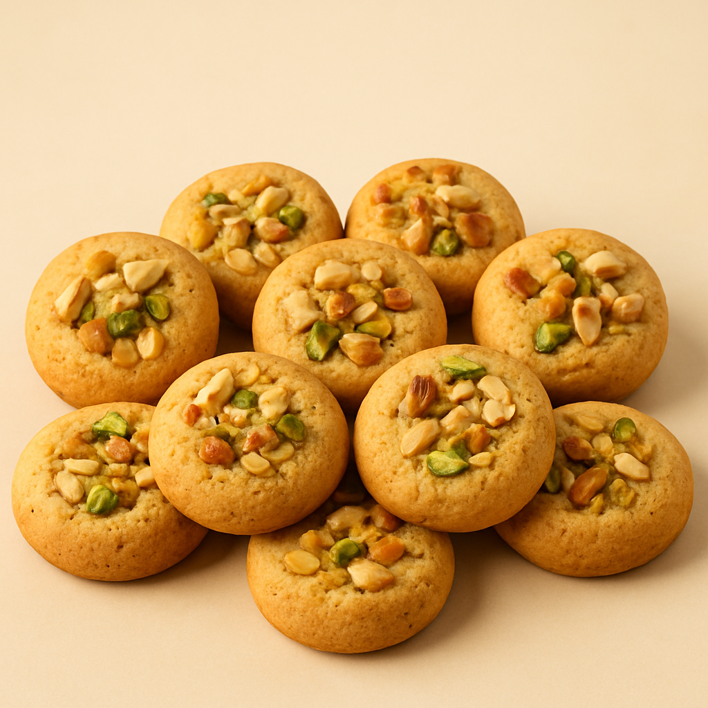 Rajkamal Assorted Dryfruit Cookies - Pinky Gruh Udhyog