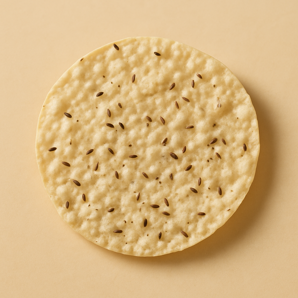 Aaswad Jeera Rice Papad - Pinky Gruh Udhyog