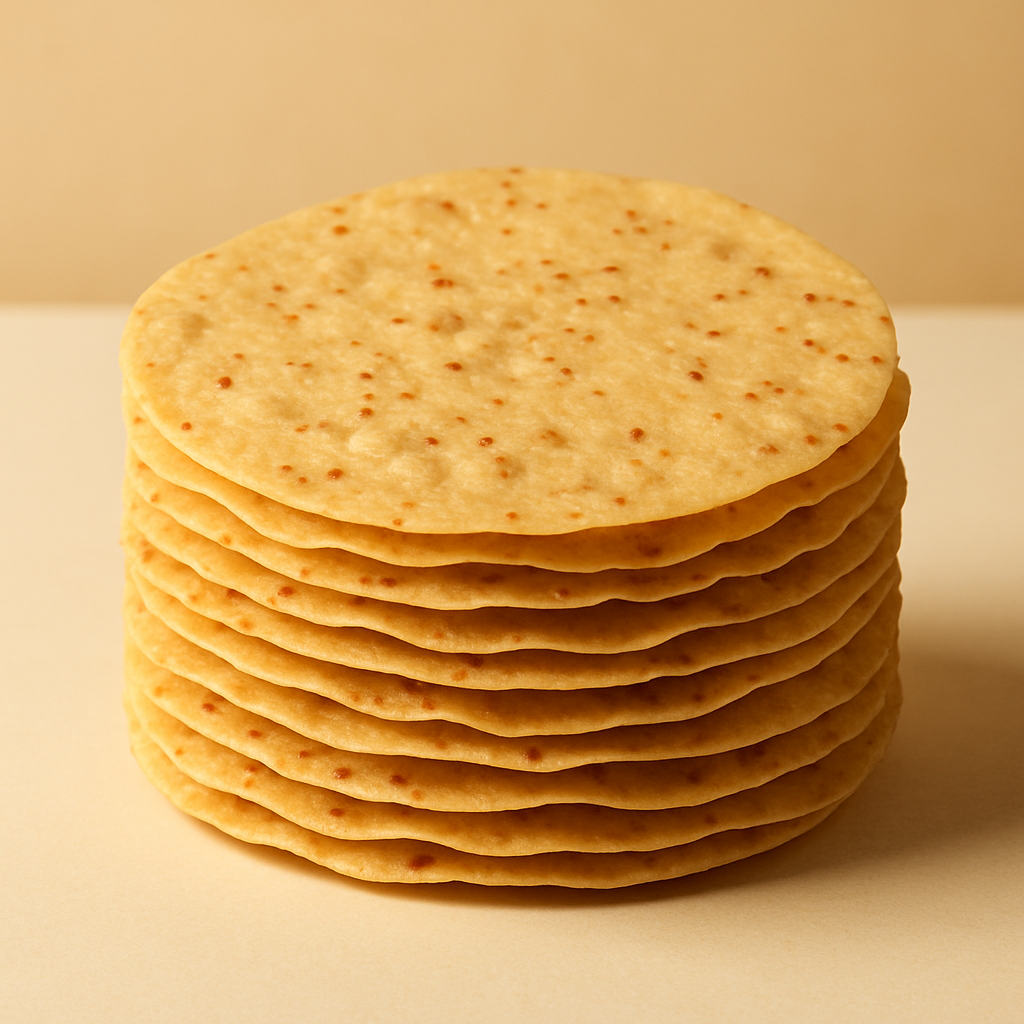Noble Potate Red Chilli Papad - Pinky Gruh Udhyog