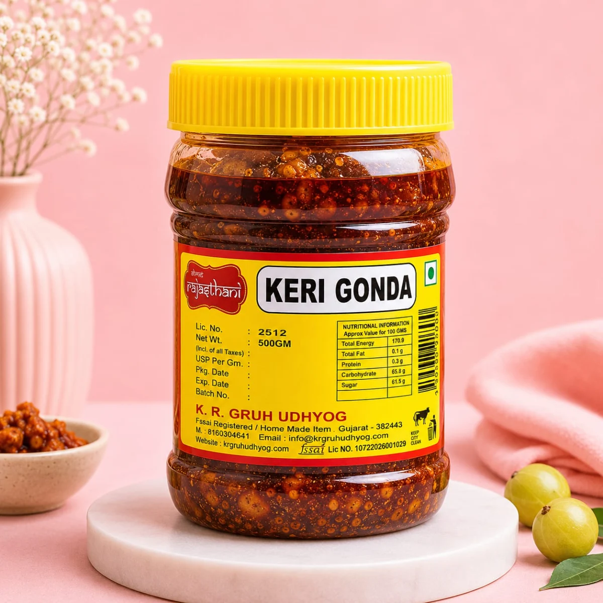 Rajasthani Keri Gonda 500GM product image