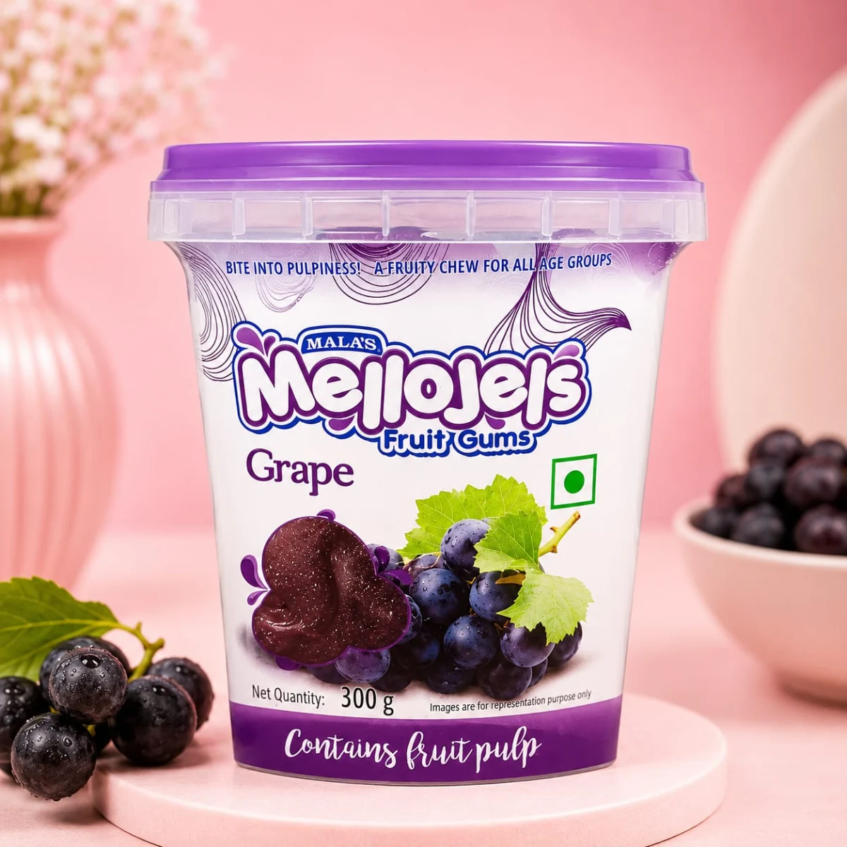 Malas Fruit Gums Grape