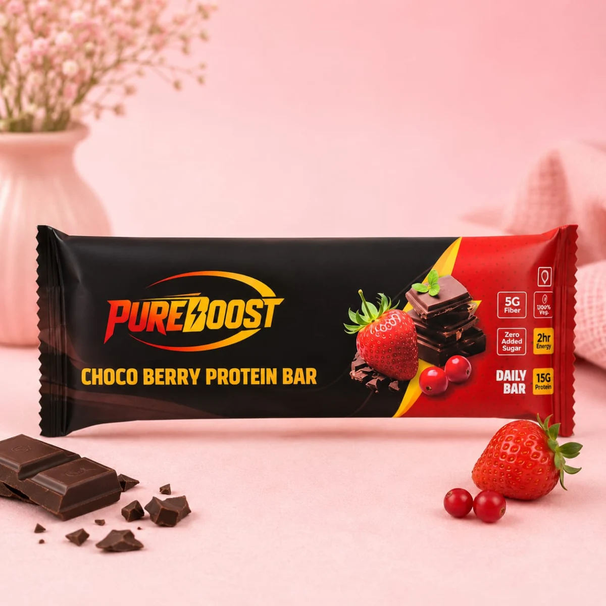Pure Oost Choco Beery Protian Bar