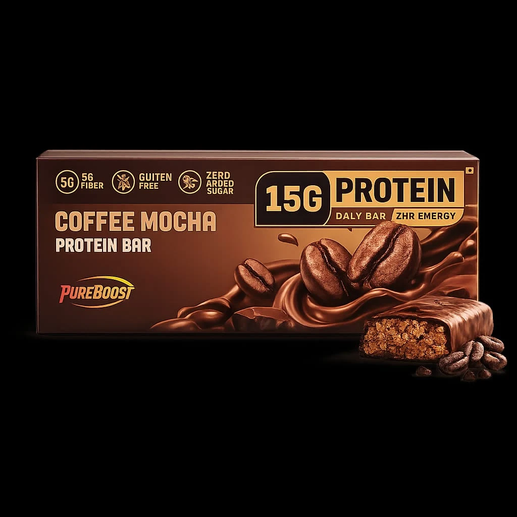 Pure Oost Coffee Mocha Protian Bar