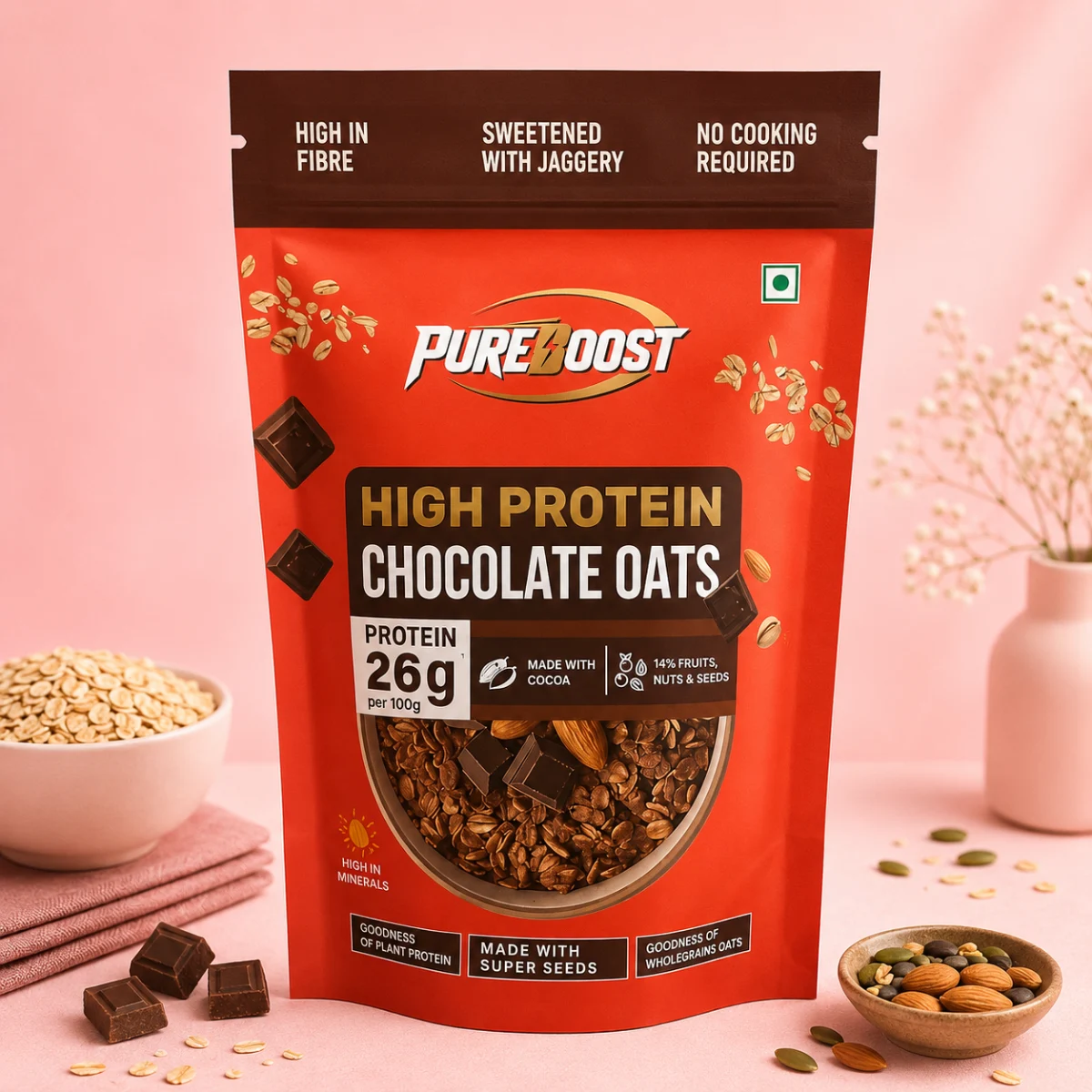 Pure Oost Chocolate Protian Bar
