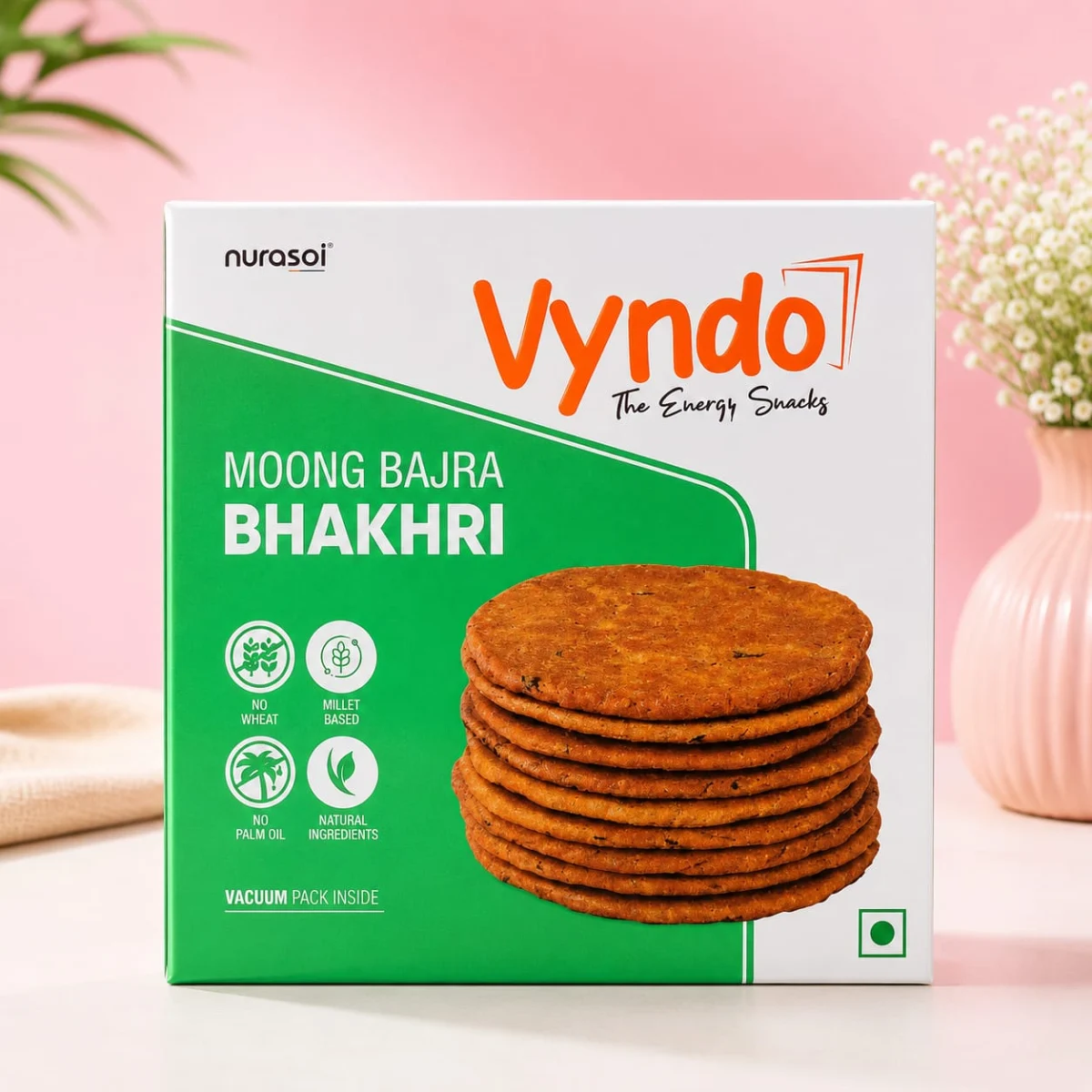 Vyndo Mung Bajra Bhakhri