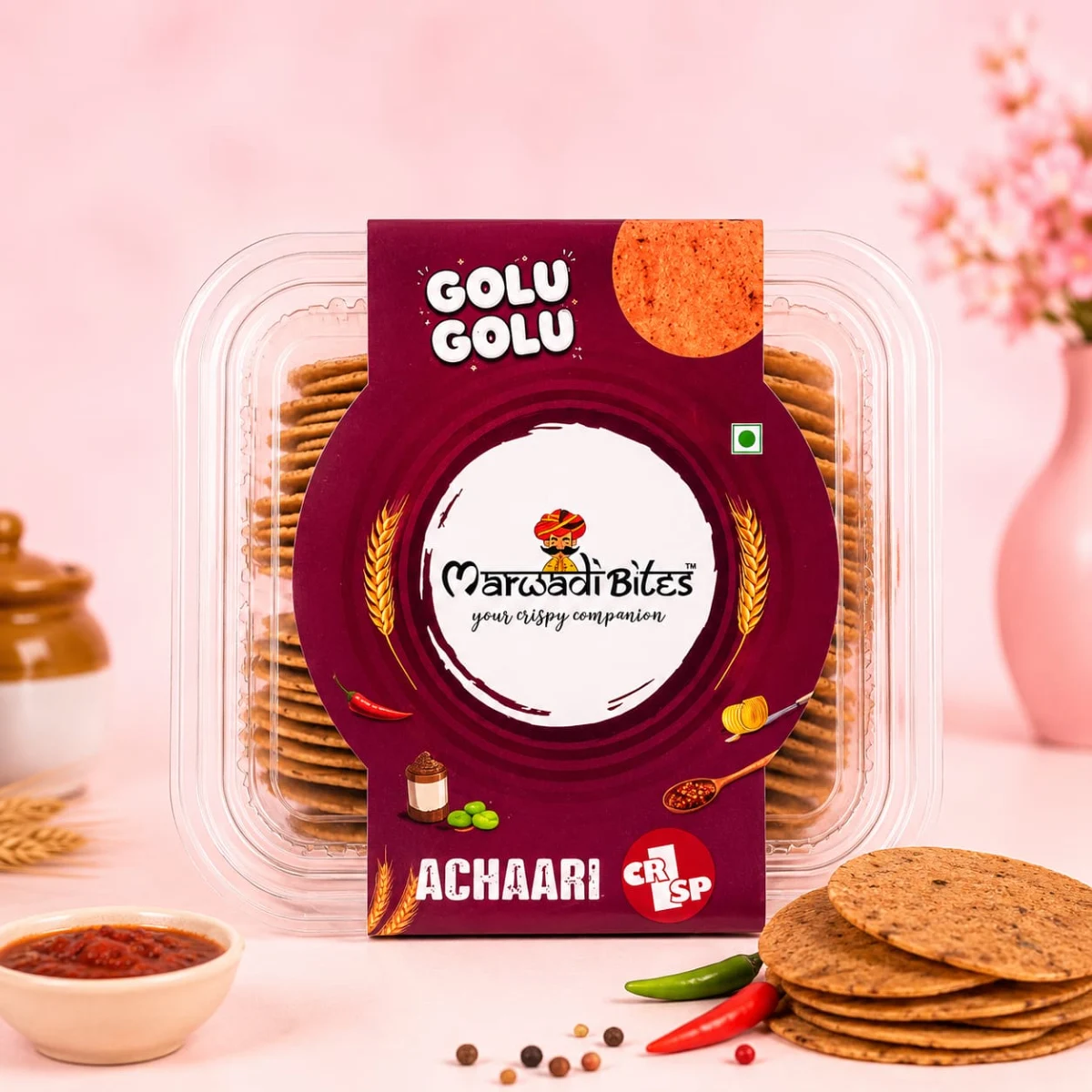 MARWADI BITES ACHAARI KHAKHRA