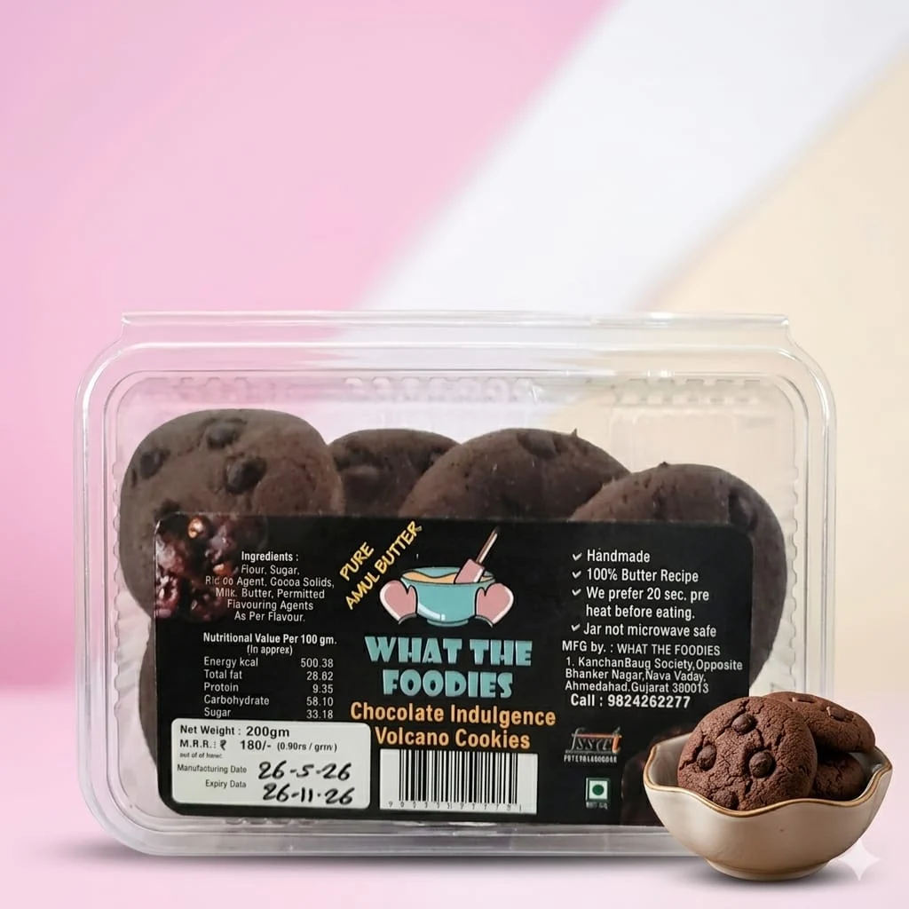 CHOCOLATE VOLCANO COOKIES 1