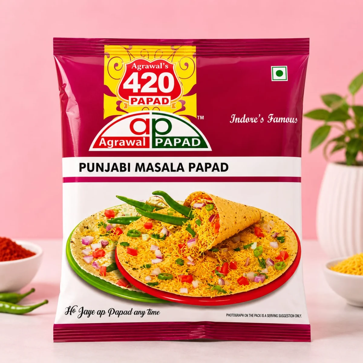 AGARWAL PUNJABI MASALA PAPAD