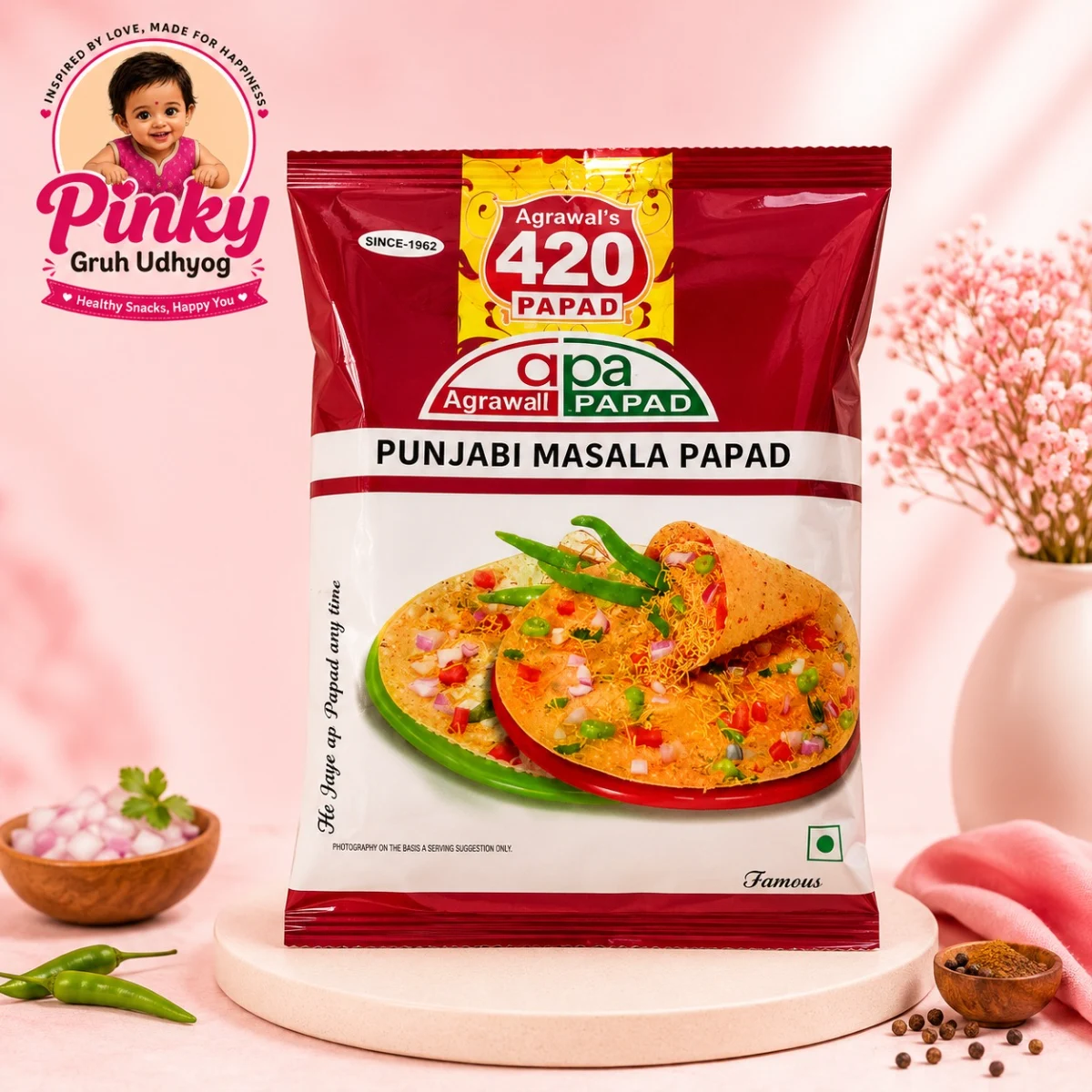AGRAWAL DOUBLE PUNJABI PAPAD