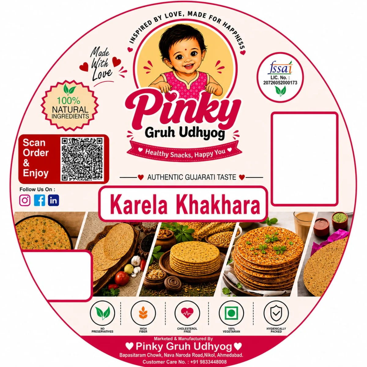 PM KARELA METHI KHAKHRA