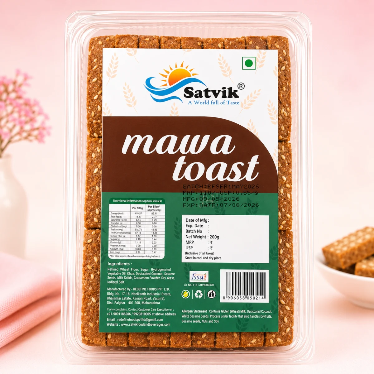 SATVIK MAWA TOASTE