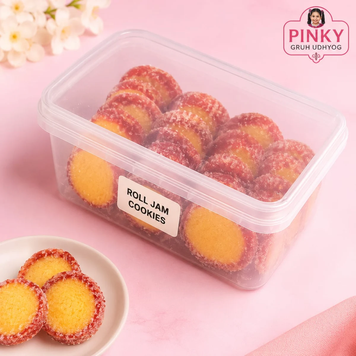 ROLL JAM COOKIES 250G GP
