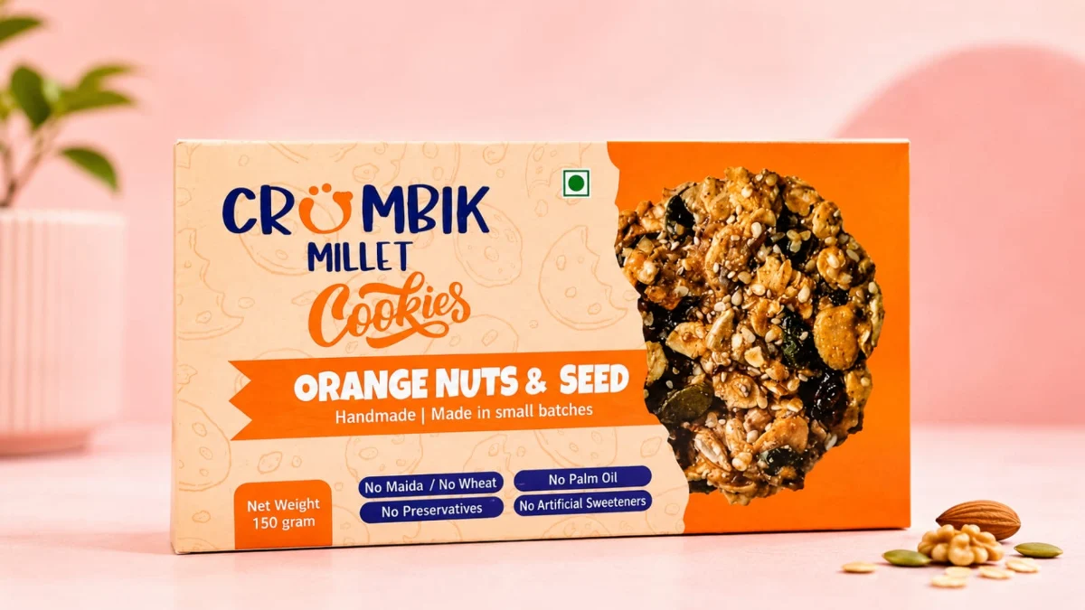 CRUMBIK ORANGE NUT SEED COOKIE