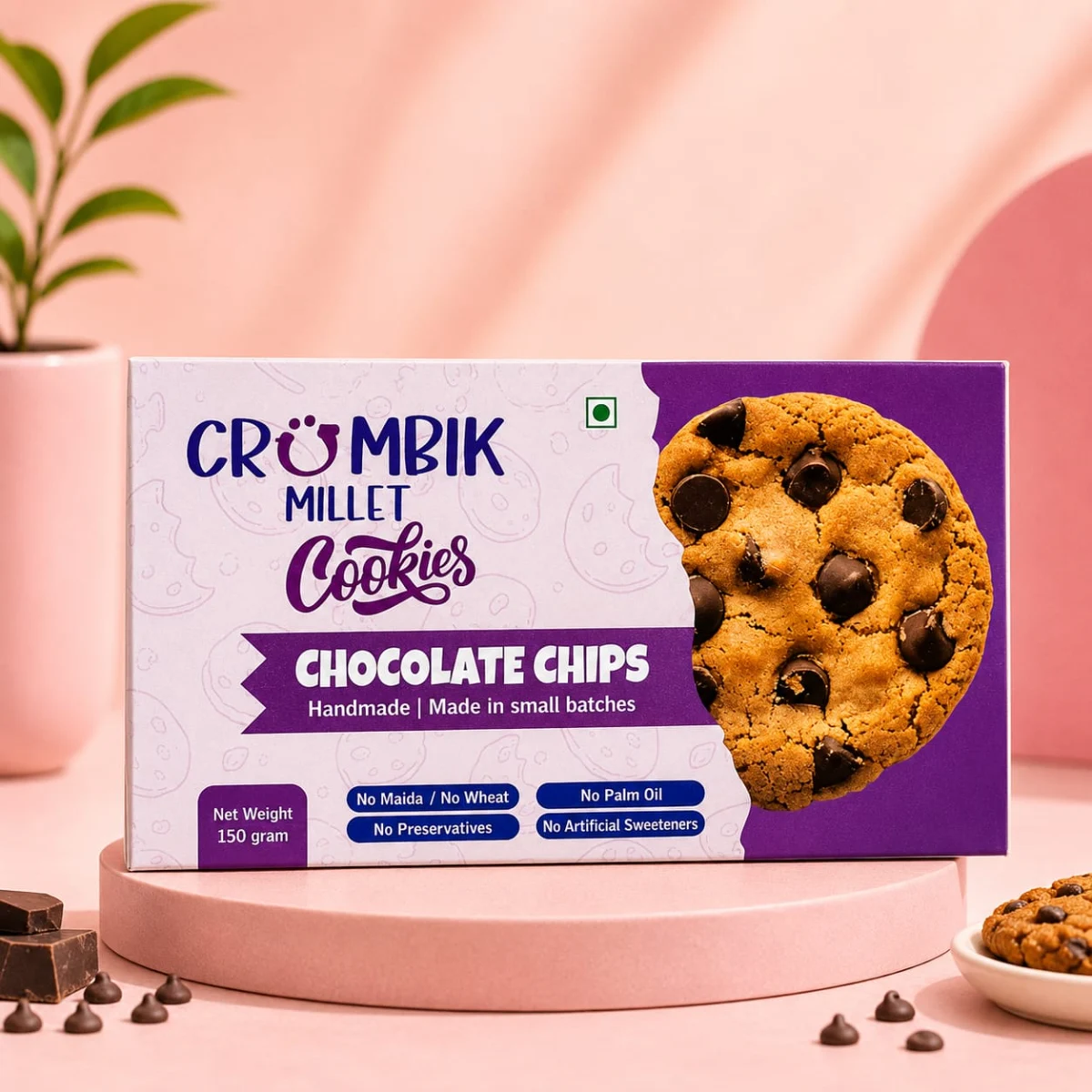 CRUMBIK CHOCOLATE CHIPS COOKIE