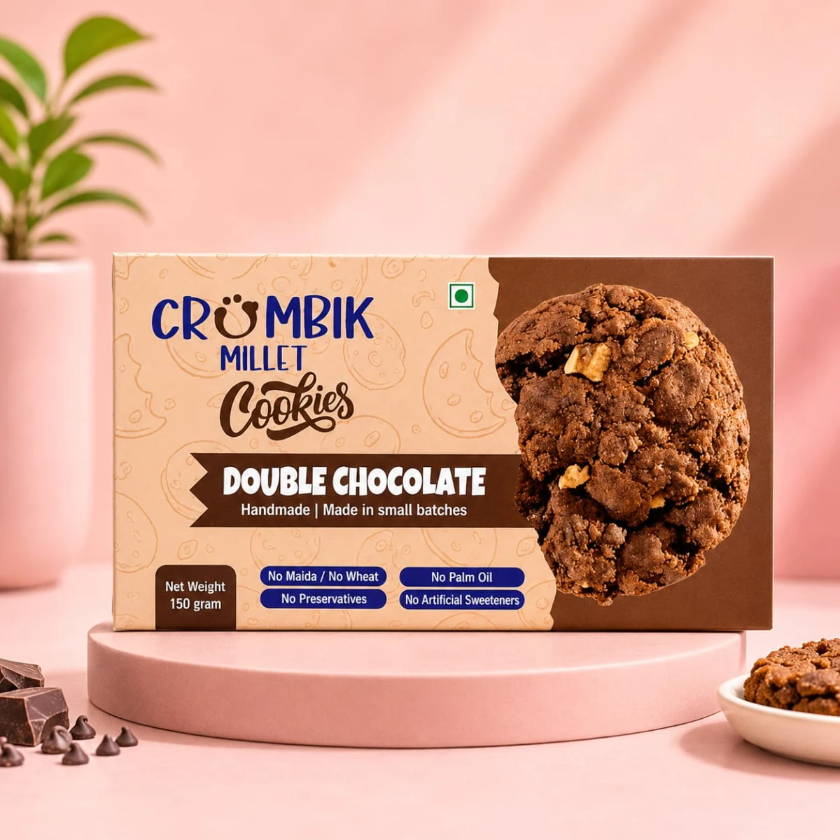 CRUMBIK DOUBLE CHOCOLATE COOKIE