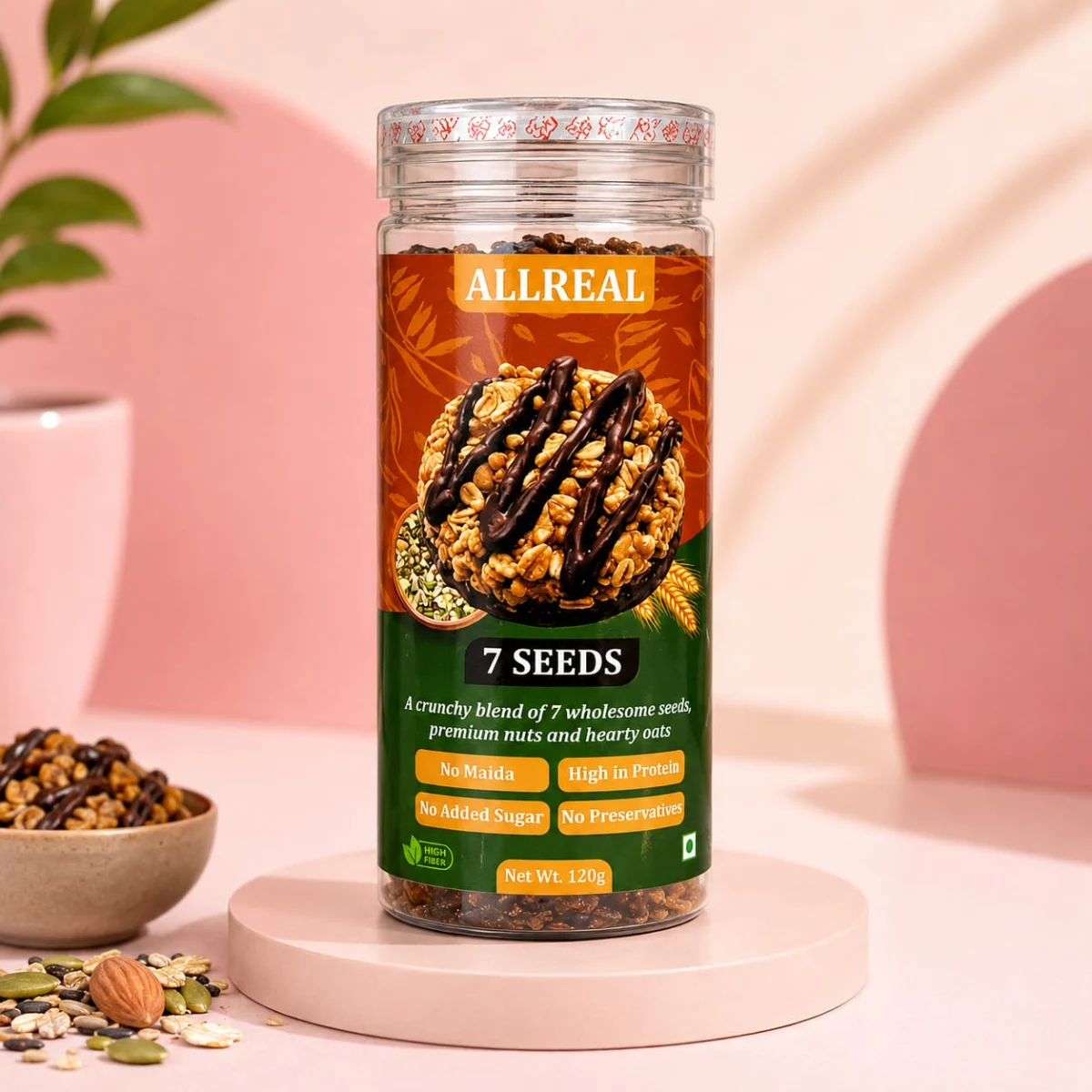 ALLREAL 7SEEDS COOKIE SUGAR FREE