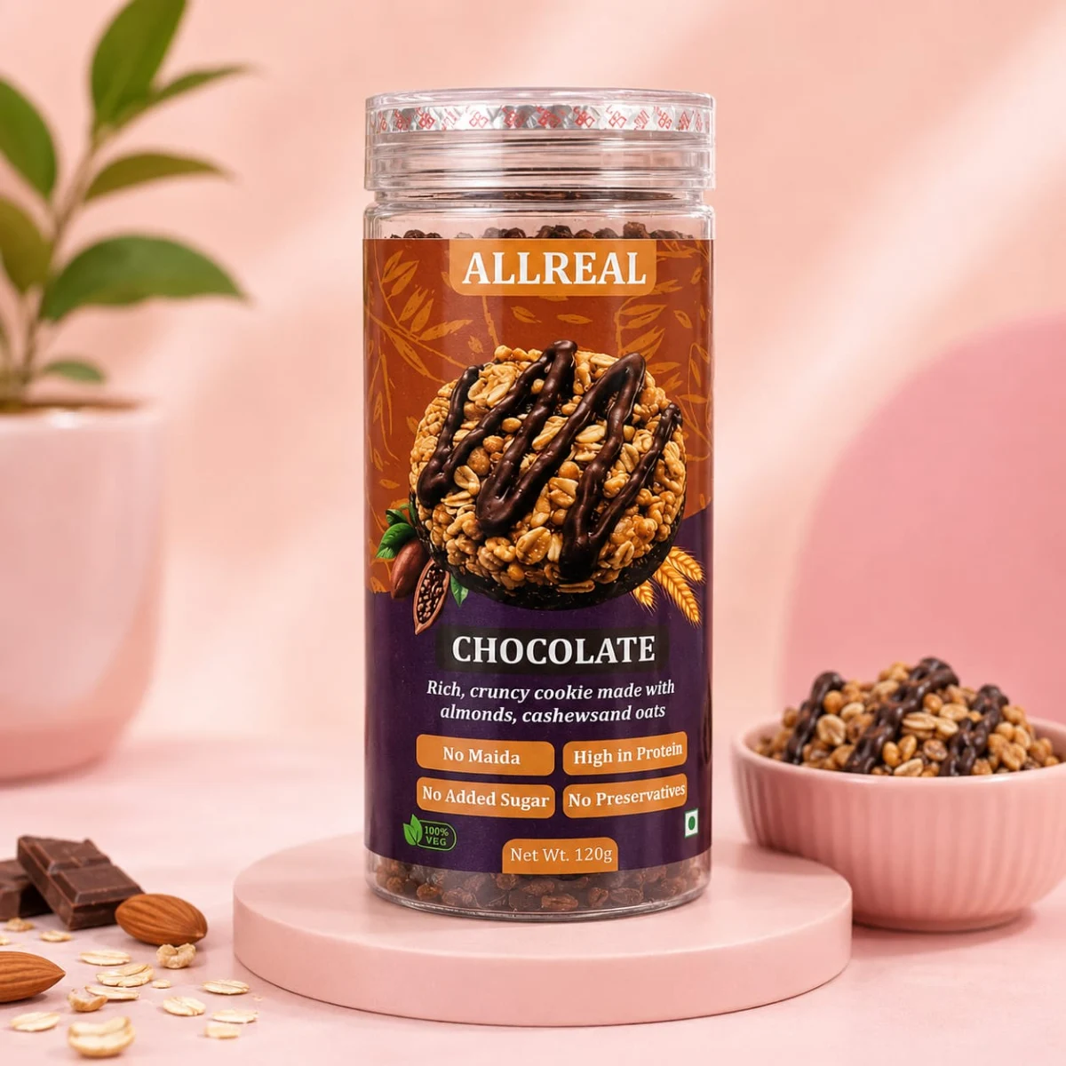 ALLREAL CHOCOLATE COOKIE SUGAR FREE